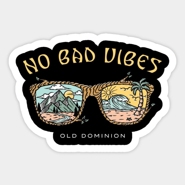 No bad vibes Sticker by TZhengc